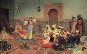 Arab or Arabic people and life. Orientalism oil paintings  270
